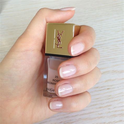 ysl rose romantique nail|ysl la laque couture.